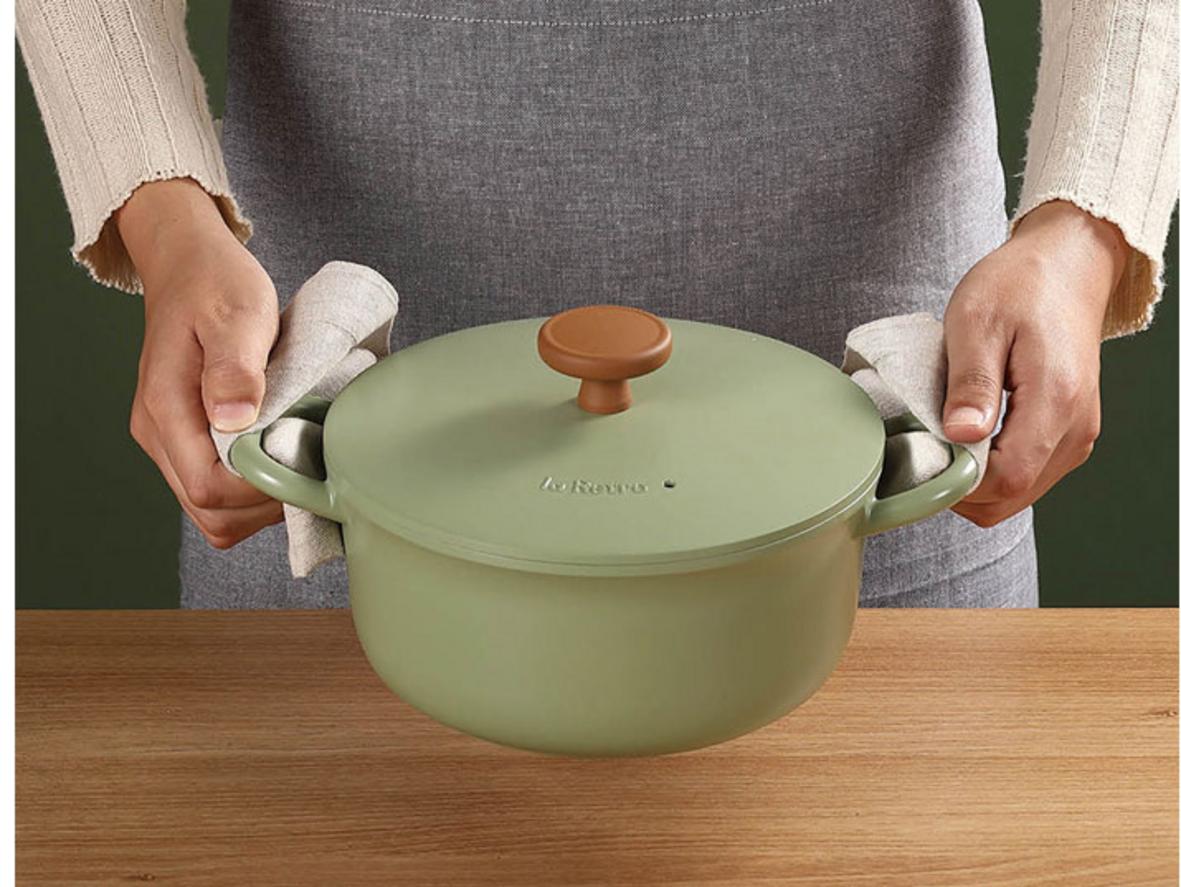 Tổng quan Nồi casserole Ceramic PoongNyun BLRPT-20C(IH) - 20cm