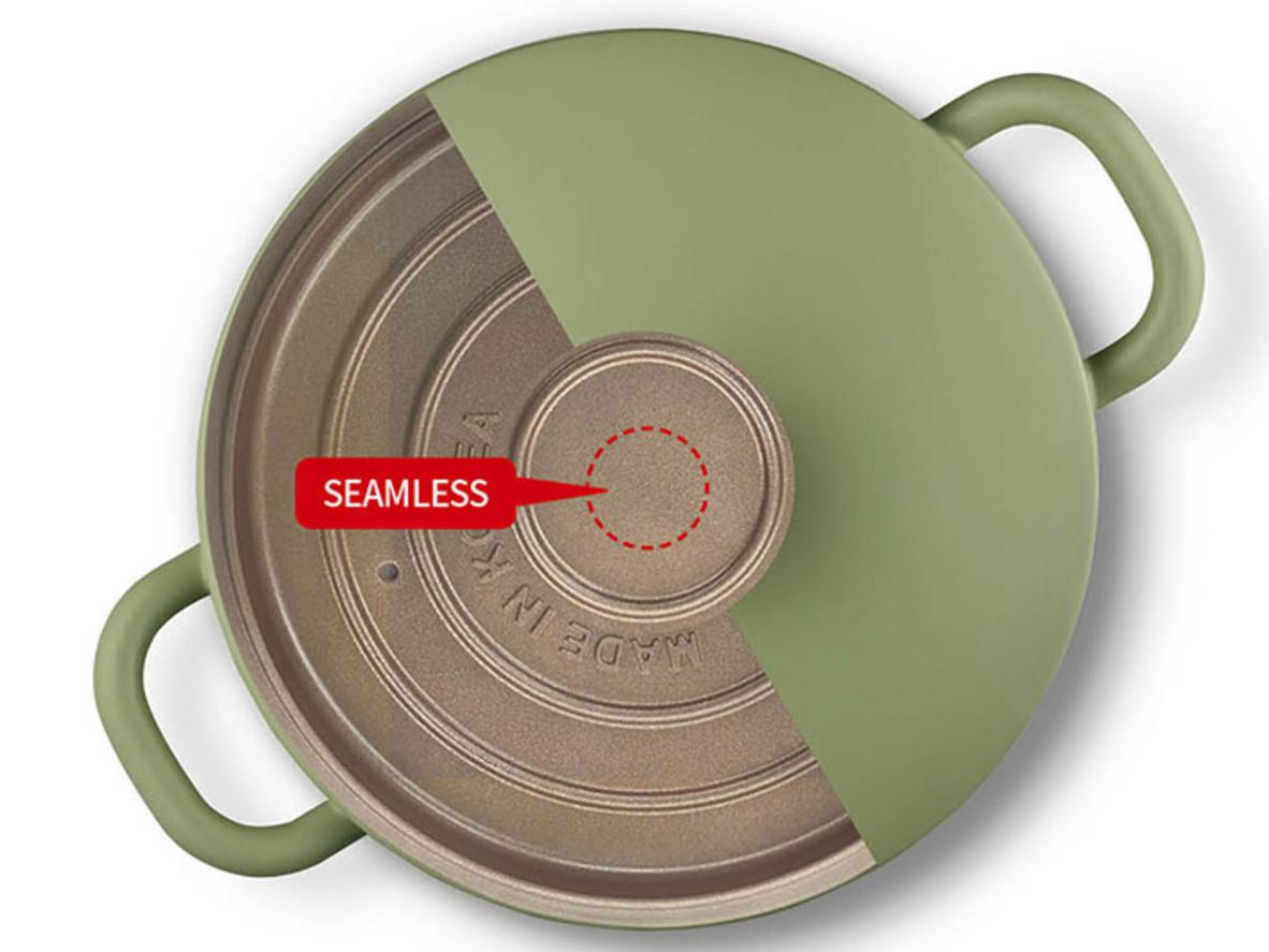 Tổng quan Nồi casserole Ceramic PoongNyun BLRPT-20C(IH) - 20cm