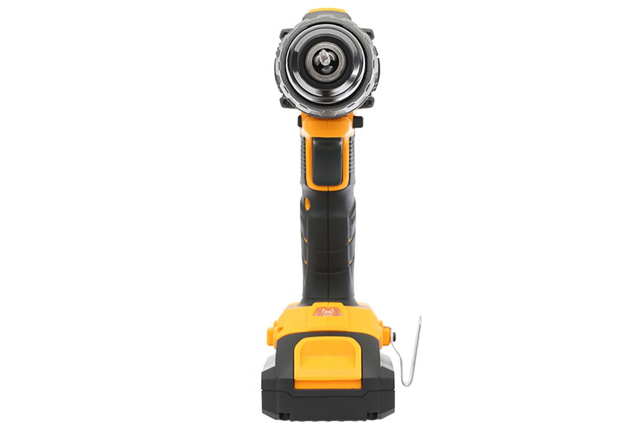 Pin 20V 2.0Ah và sạc nhanh ~1 giờ — làm việc liên tục