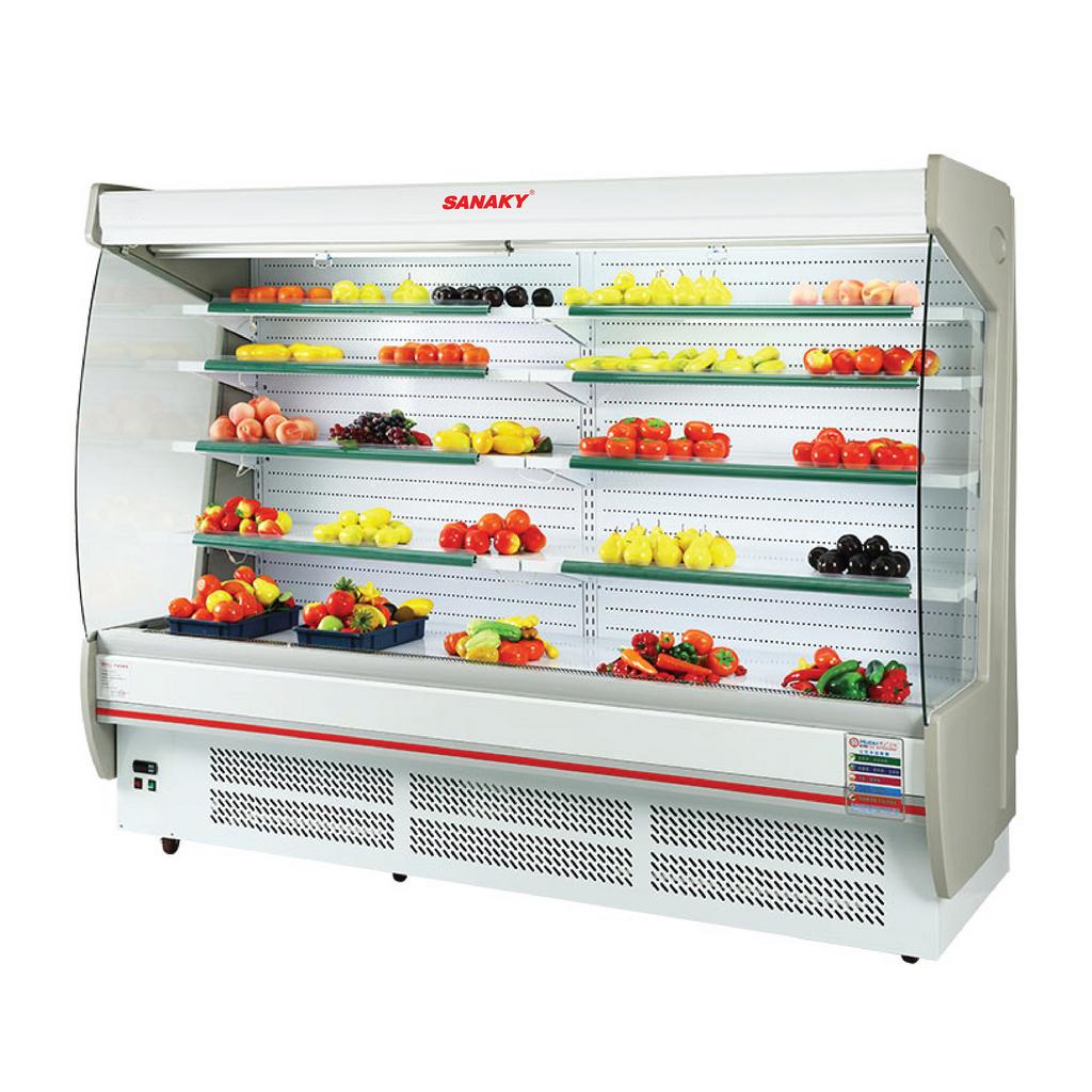 Quạt lồng sóc phân bố lạnh đều khắp tủ.