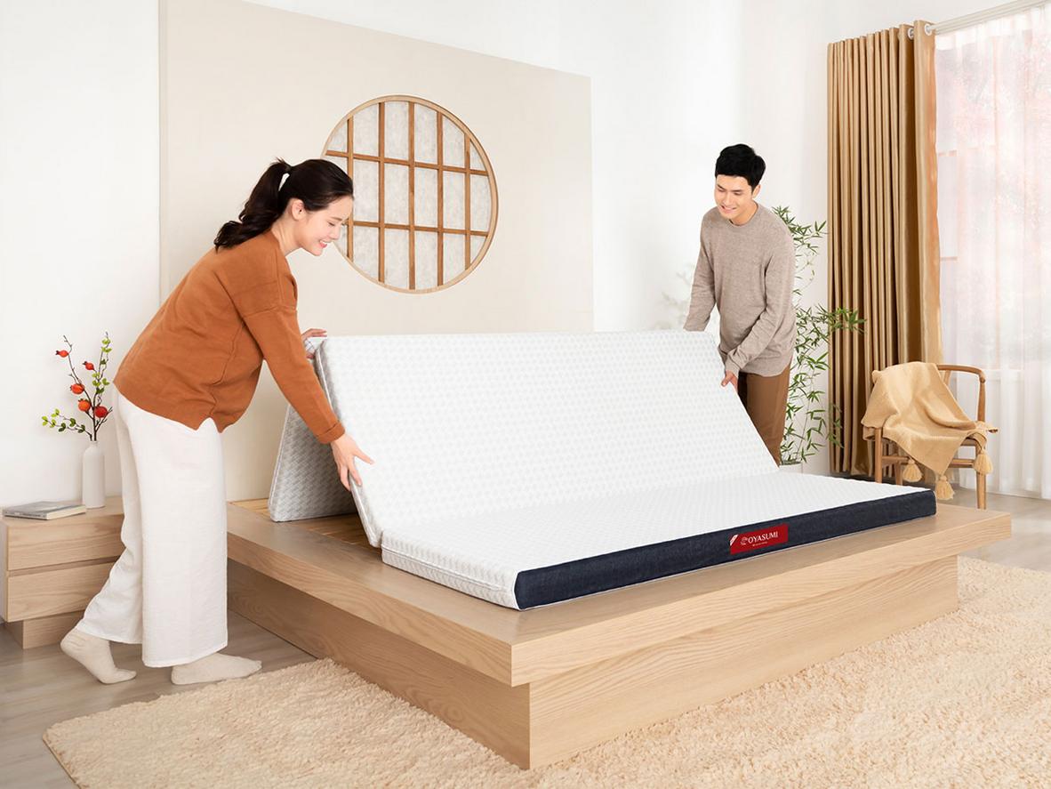Cấu trúc bọt hở của lõi PU Foam giúp thoáng khí.