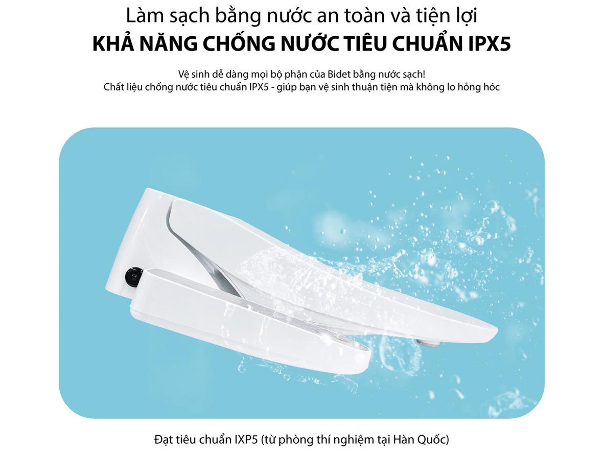 Nắp Toktok TB-750 — biến phòng tắm thành không gian vệ sinh như spa.
