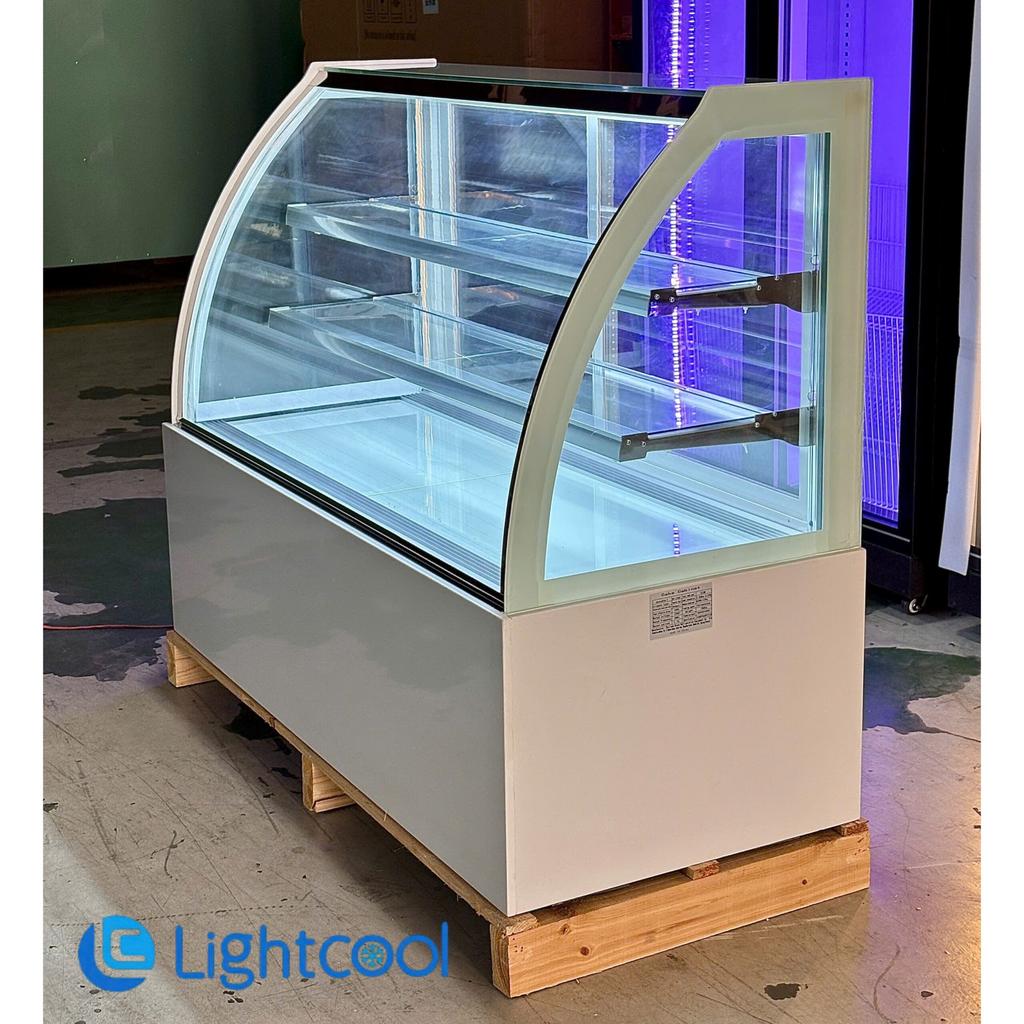 Tủ bánh kem Lightcool – 1M2 – DG-1200Z – Kính Cong