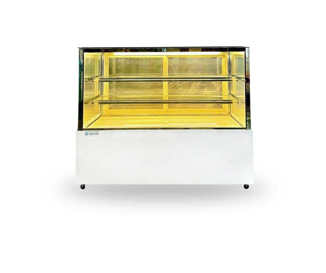 Hệ thống làm lạnh đồng đều giữ nhiệt từ 2°C–8°C để bảo quản bánh kem tốt nhất. (DG-1200Z) 