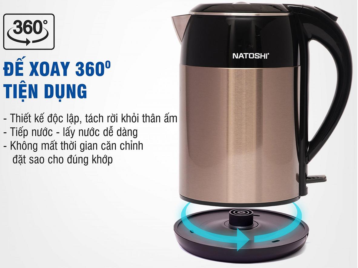 Tự động ngắt khi nước sôi hoặc cạn