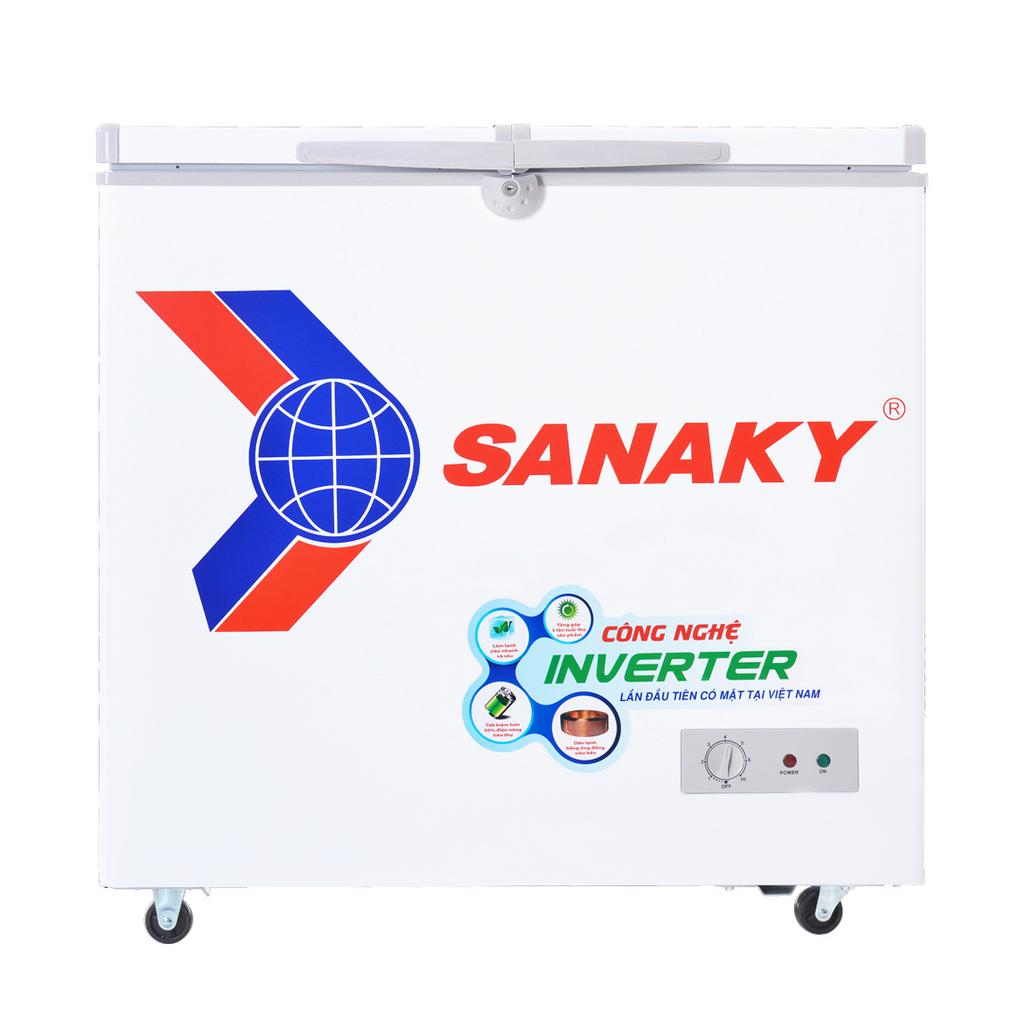 Smart Inverter giúp tiết kiệm điện trên Tủ Đông VH-2599A3 (infographic tiêu thụ điện).