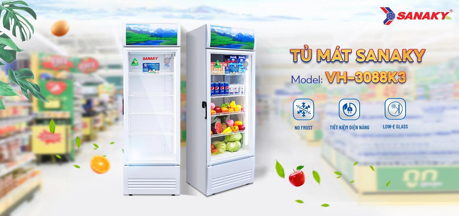Tổng quan Tủ mát Sanaky VH-3088K3