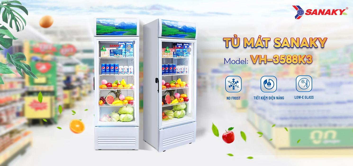 Tổng quan Tủ mát Sanaky VH-3588K3