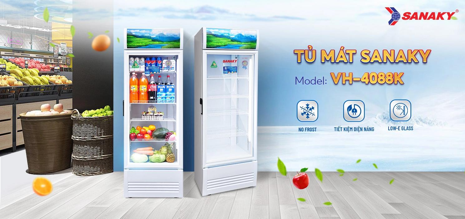 Tổng quan Tủ mát Sanaky VH-4088K