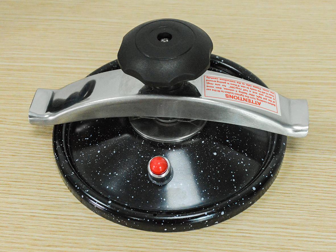 Van xả áp & gioăng silicone — an toàn khi sử dụng.