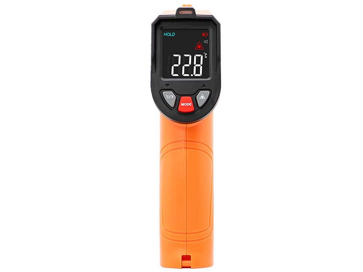 Victor 304D — thiết bị đo nhiệt không tiếp xúc, màn hình LCD sáng, tia laser định vị chính xác.