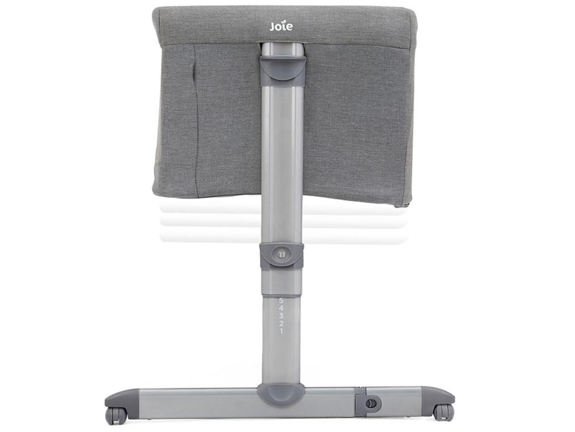 11 mức điều chỉnh độ cao của Joie Roomie Gray Flannel