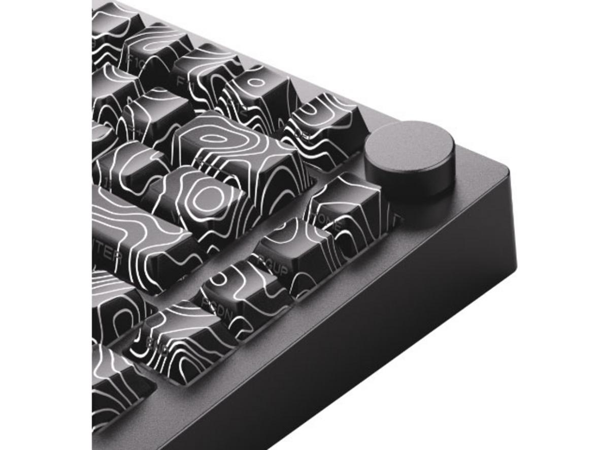 Gasket mount và foam tiêu âm tạo âm thanh 'thock'.