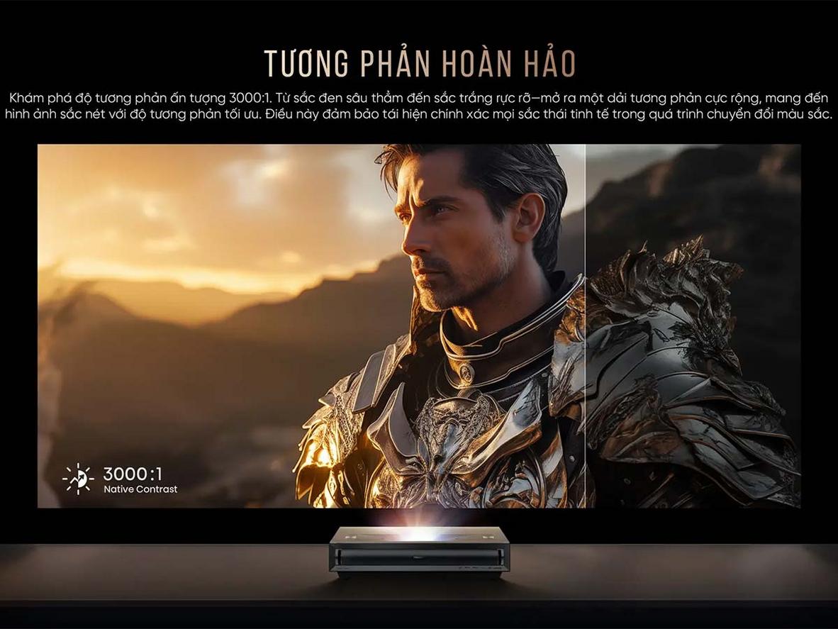 Âm thanh Harman Kardon tích hợp — demo cảnh hành động và nhạc nền.