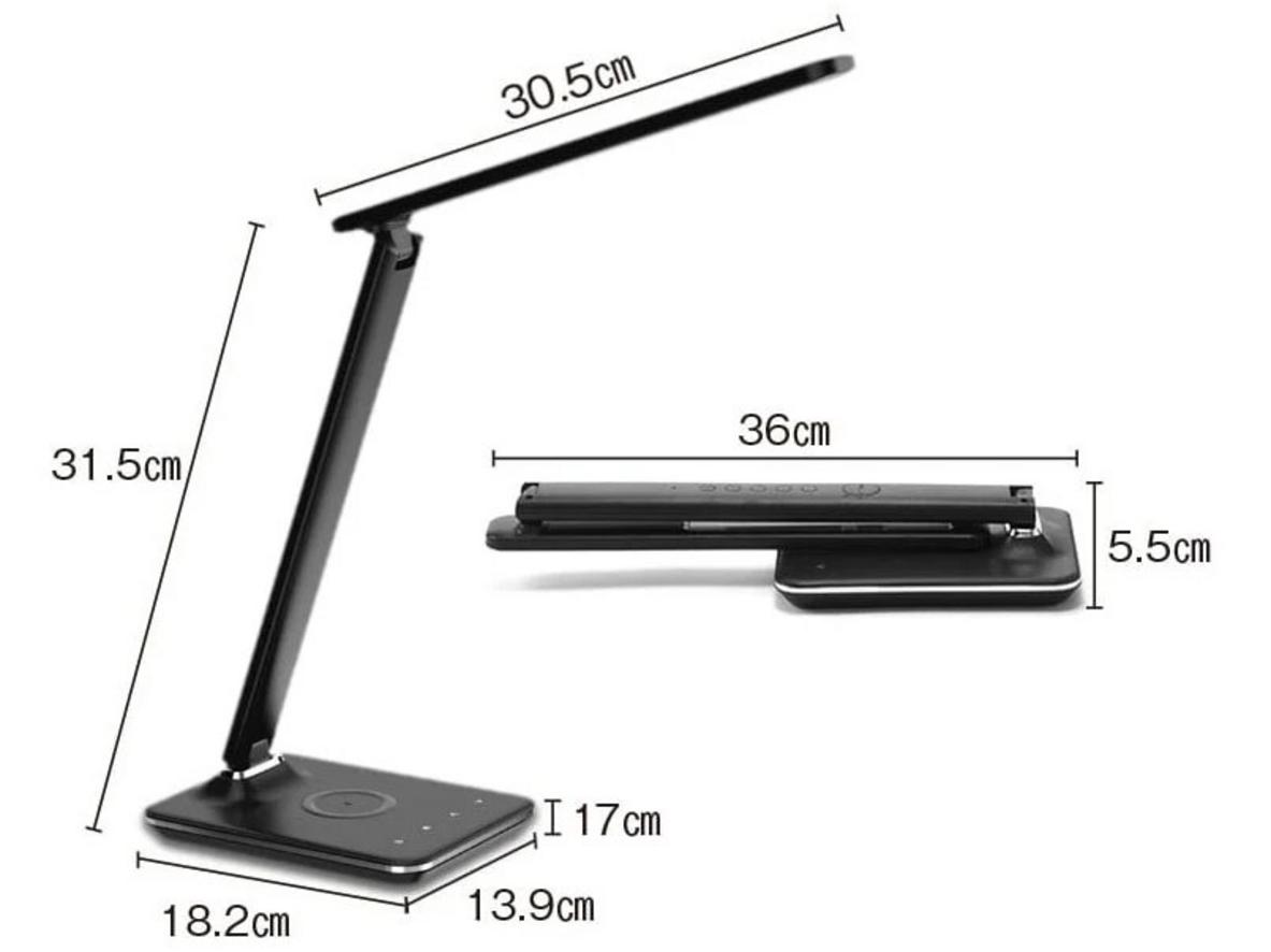 Điều chỉnh 5 mức sáng và 3 nhiệt màu bảo vệ mắt