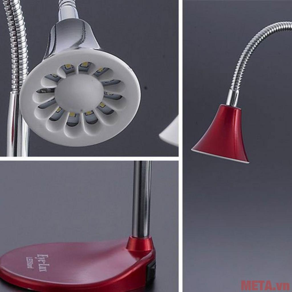 Ánh sáng ổn định, flicker-free cho học tập lâu