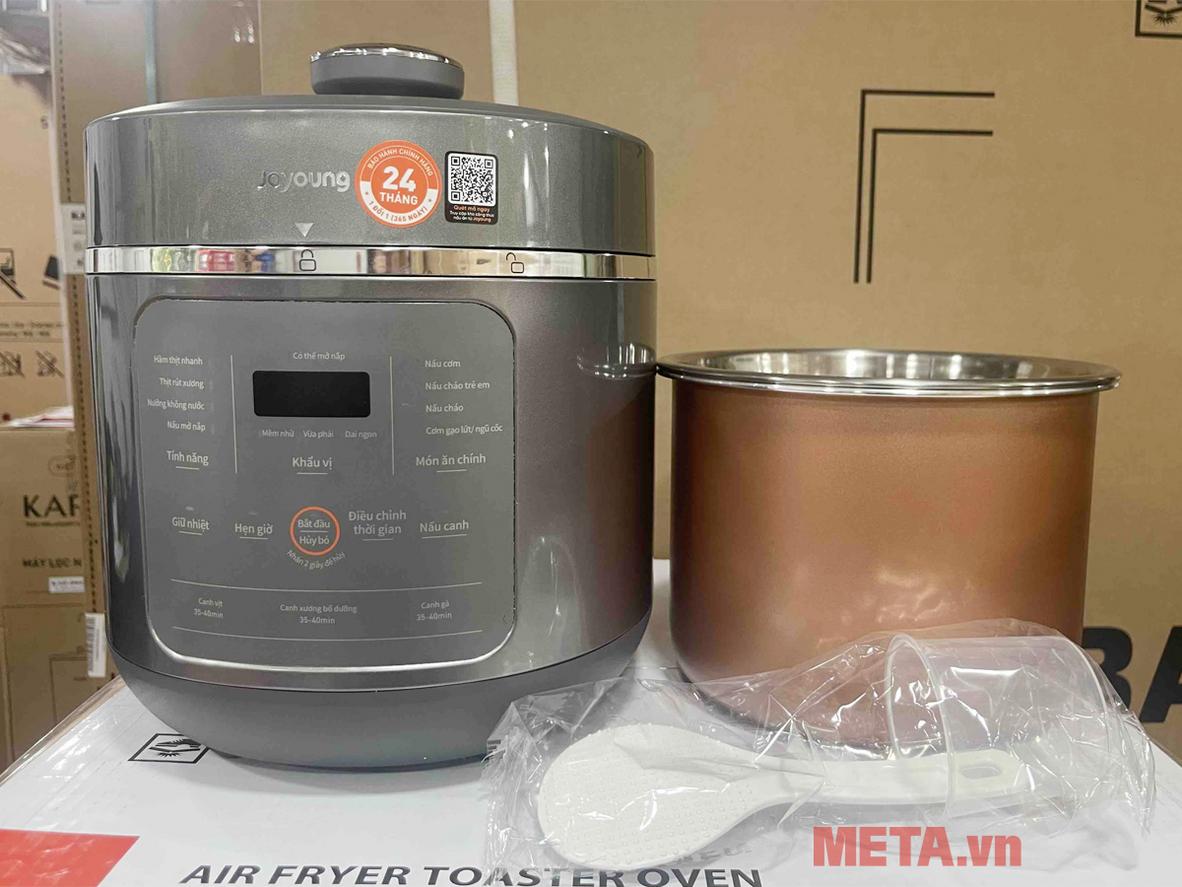 Áp suất 70kPa giúp nấu nhanh và giữ dinh dưỡng