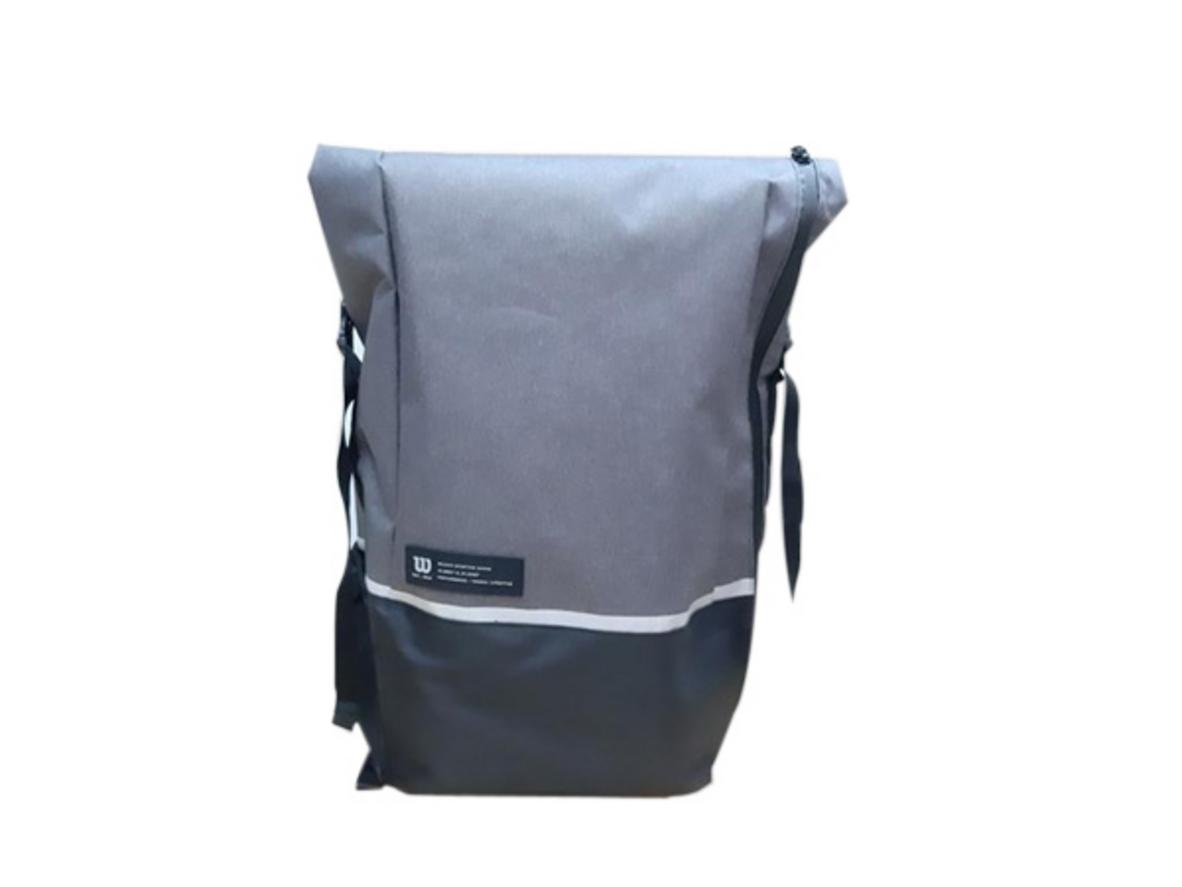Tổng quan Balo thể thao Wilson ROLL TOP RACKET BACKPACK GY/BK WR8004601001