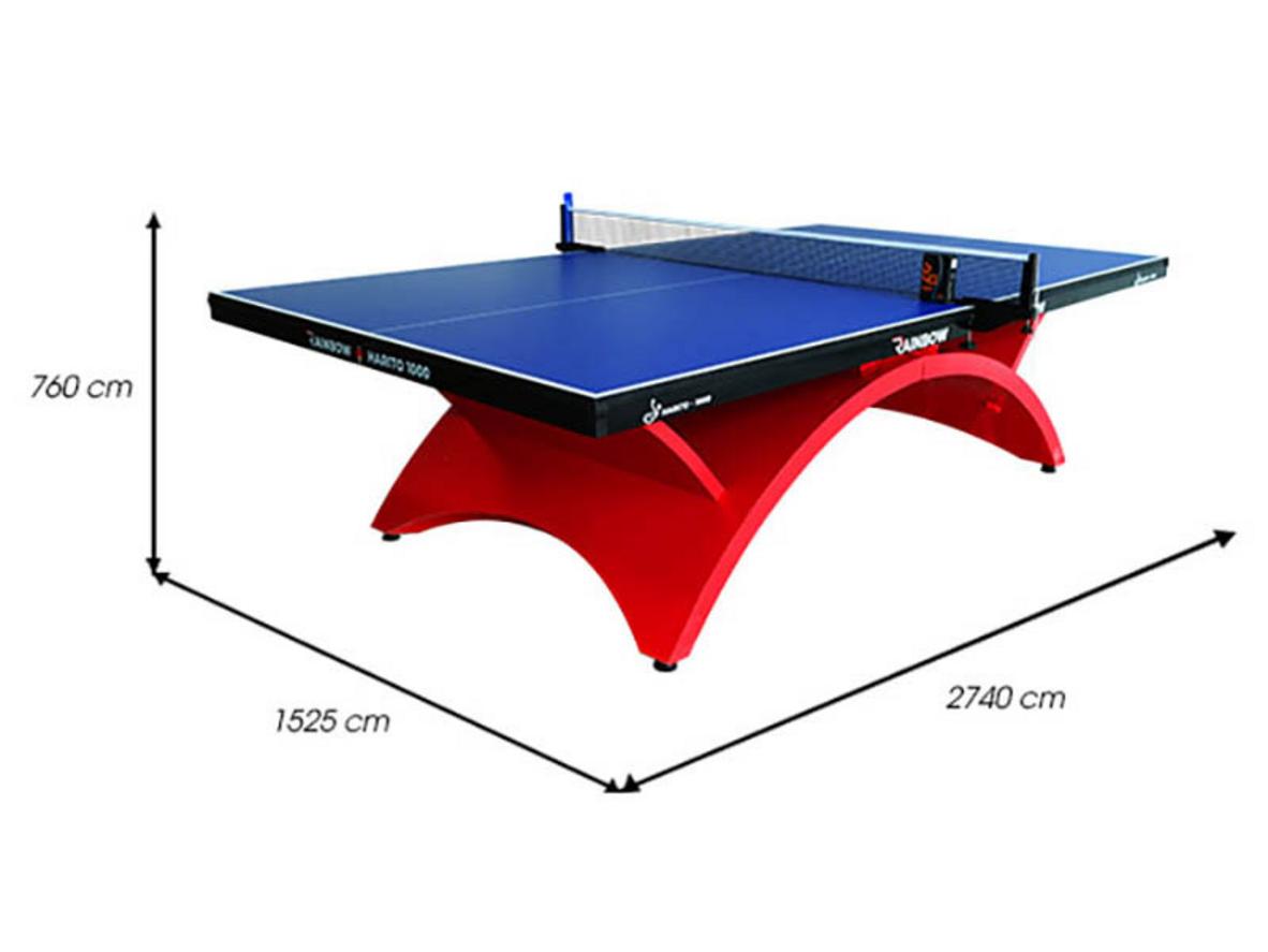 Tổng quan Bàn bóng bàn Rainbow Harito 1000
