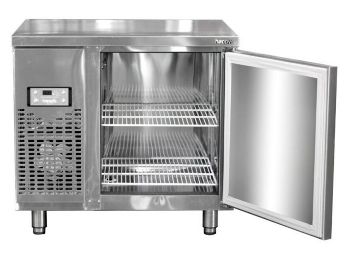 Tổng quan Bàn đông inox Happys HWI-900TF (Quạt gió)