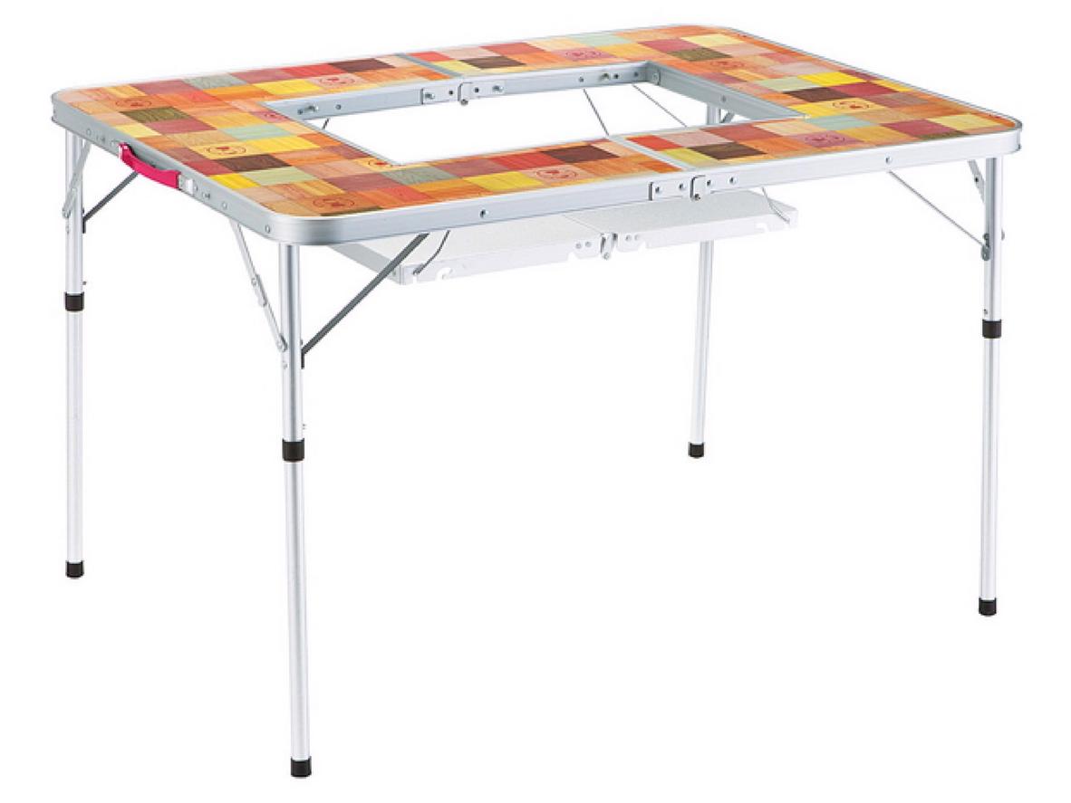 Tổng quan Bàn gấp BBQ Coleman 2000026760 khung nhôm