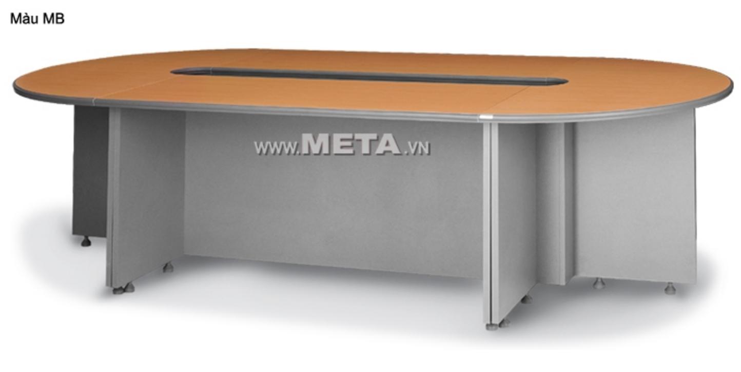 Kích thước 2600 x 1400 x 750 mm phù hợp cho 8–10 người.