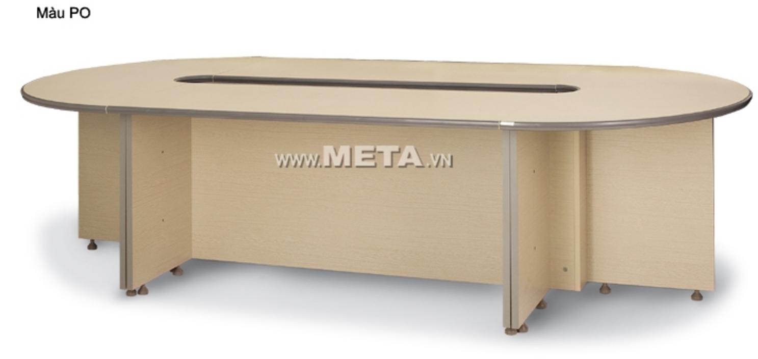 Mặt bàn MFC phủ Laminate HP chống trầy, dễ lau chùi.