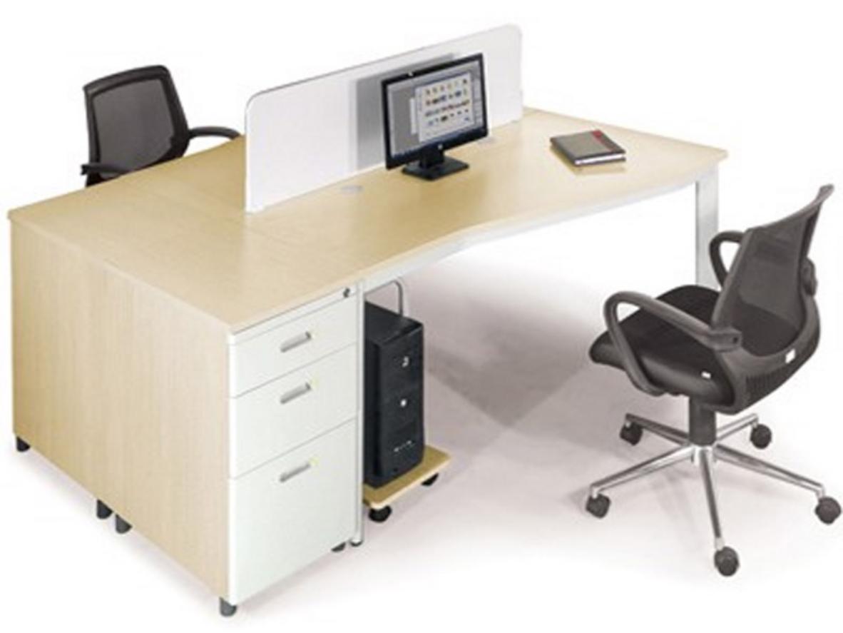 Tổng quan Bàn làm việc đôi lệch trái BZCO14-2