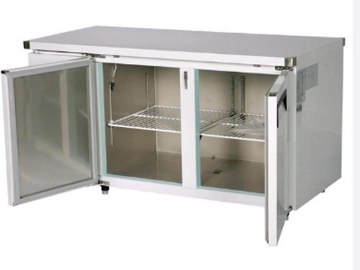 Tổng quan Bàn mát 2 cánh inox Kistem KIS-XFT13R quạt gió