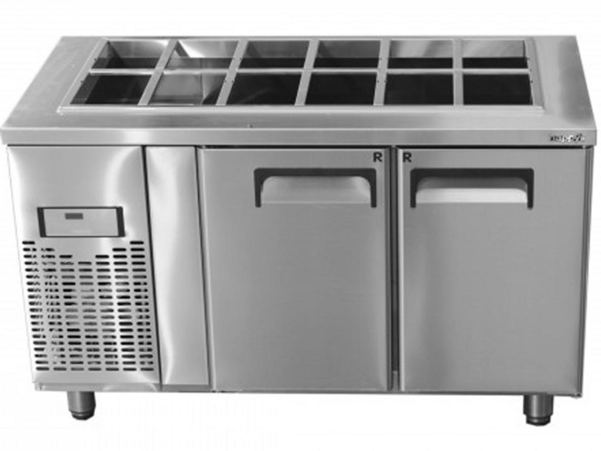 Tổng quan Bàn mát Salad Happys Full HWI-1200S-F (1.2m)