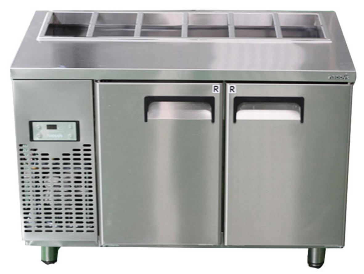 Tổng quan Bàn mát Salad Happys (Half) HWI-1200S-H - 1.2m