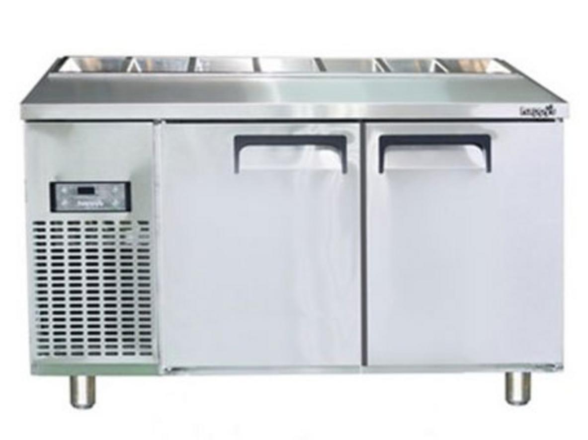 Tổng quan Bàn mát Salad Happys (Half) HWI-1500S-H - 1.5m