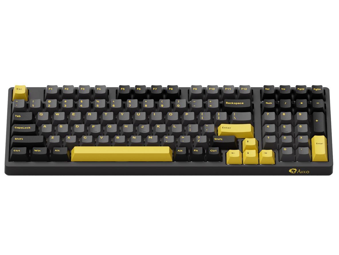 Tổng quan Bàn phím cơ AKKO 3098B Plus Black Gold Fairy (Silent)