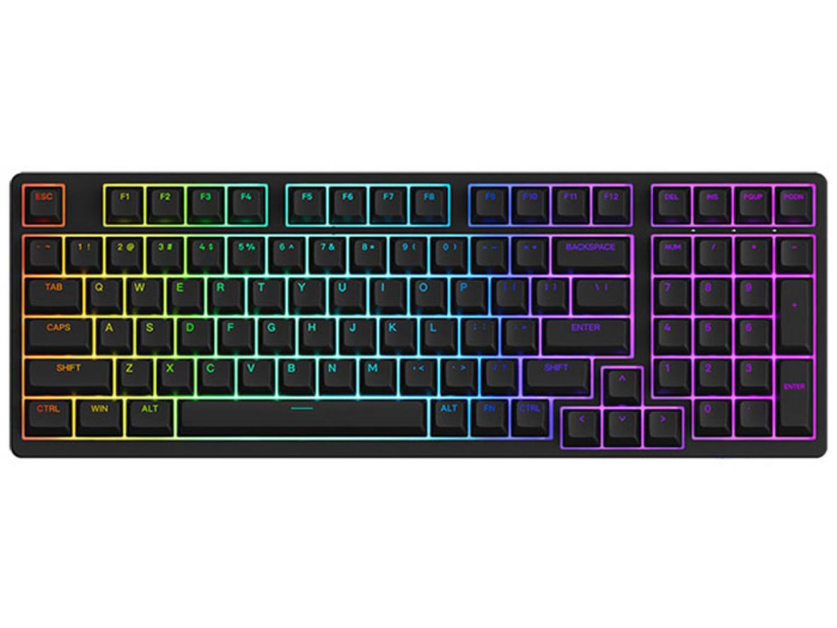 Tổng quan Bàn phím cơ AKKO 3098B Plus Black