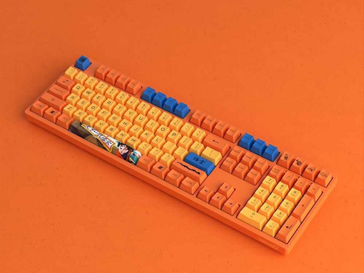 Tổng quan Bàn phím cơ AKKO 3108 RF Dragon Ball Z Goku