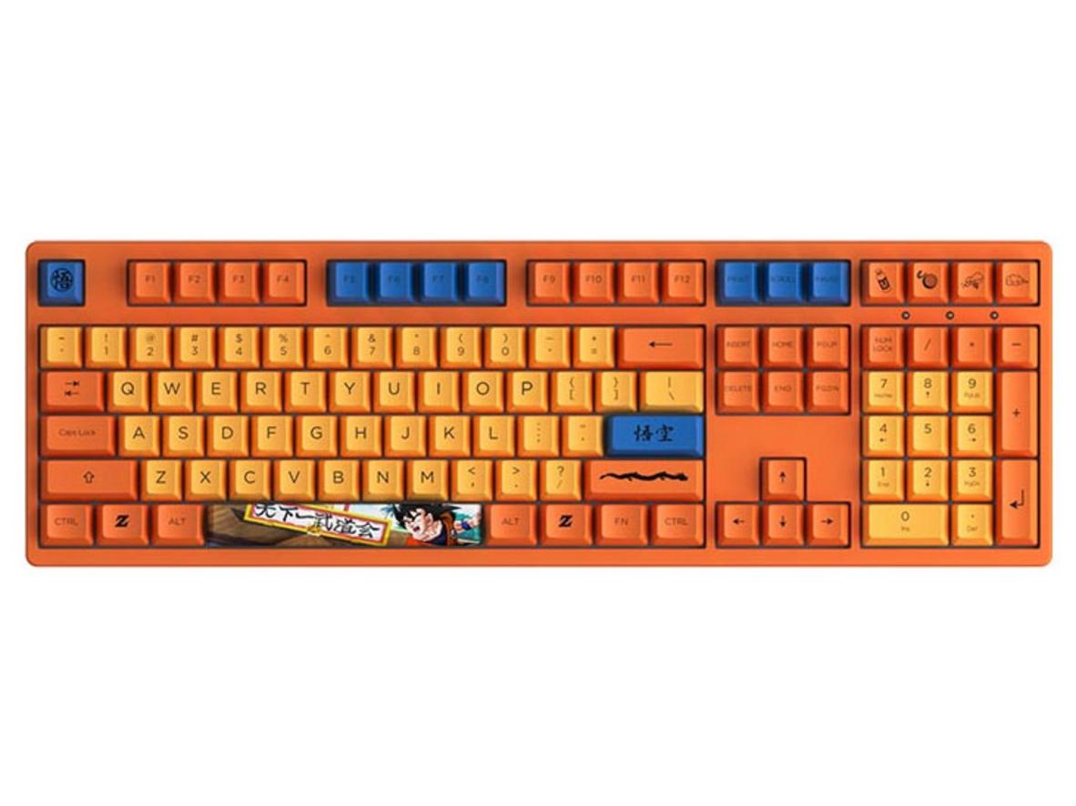 Tổng quan Bàn phím cơ AKKO 3108 RF Dragon Ball Z Goku