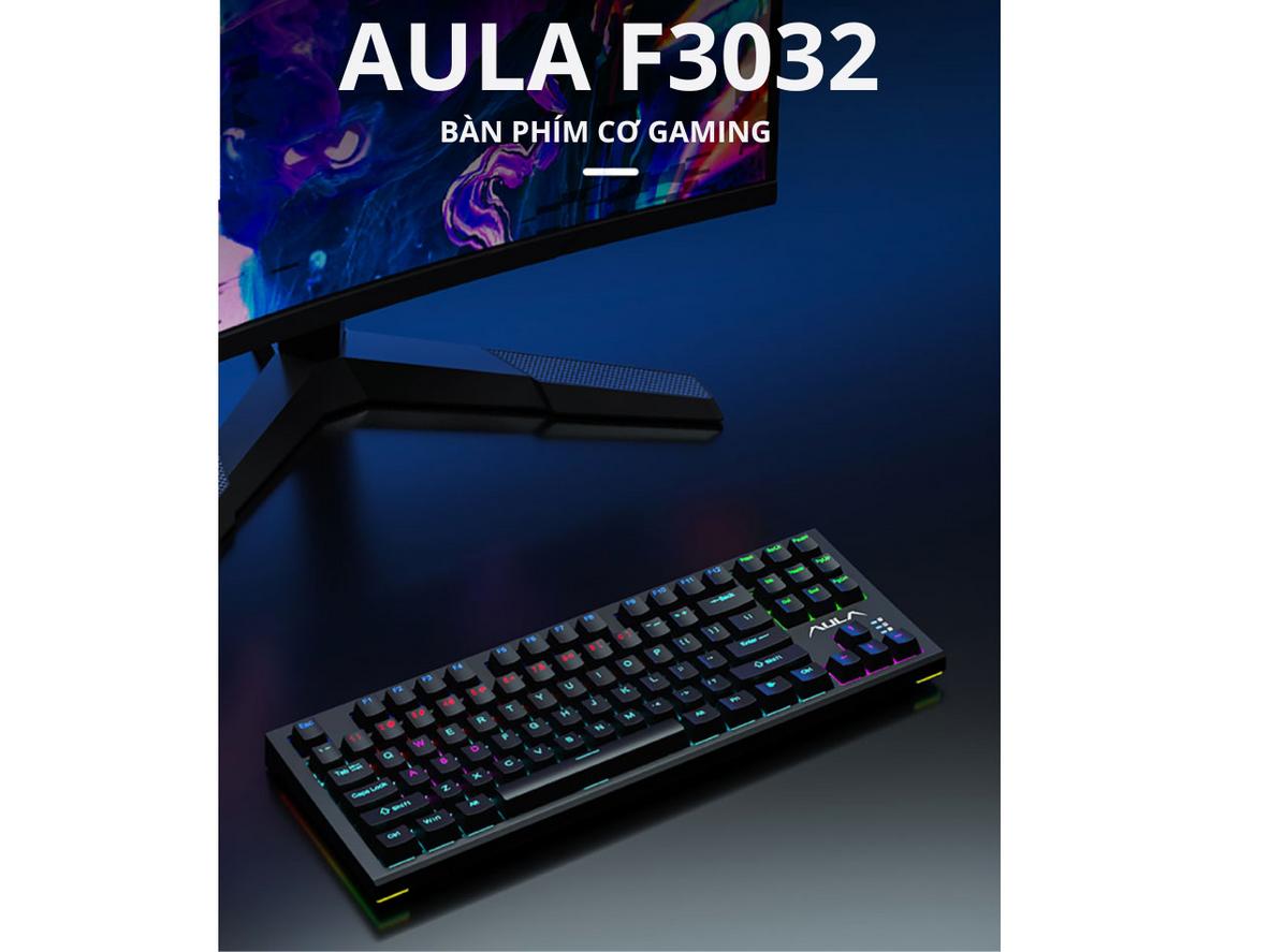 Tổng quan Bàn phím cơ Gaming Aula F3032