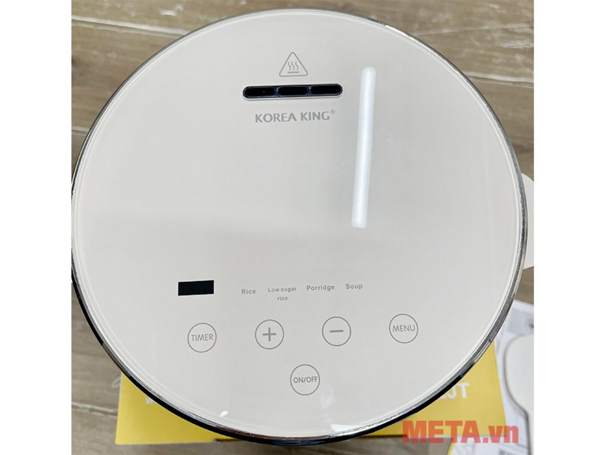 Bảng điều khiển LED cảm ứng với chế độ 'Cơm ít đường'