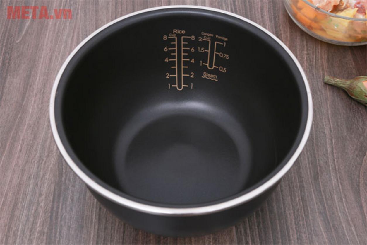 Bảng điều khiển tiếng Việt, hẹn giờ 24h, 16 chương trình nấu