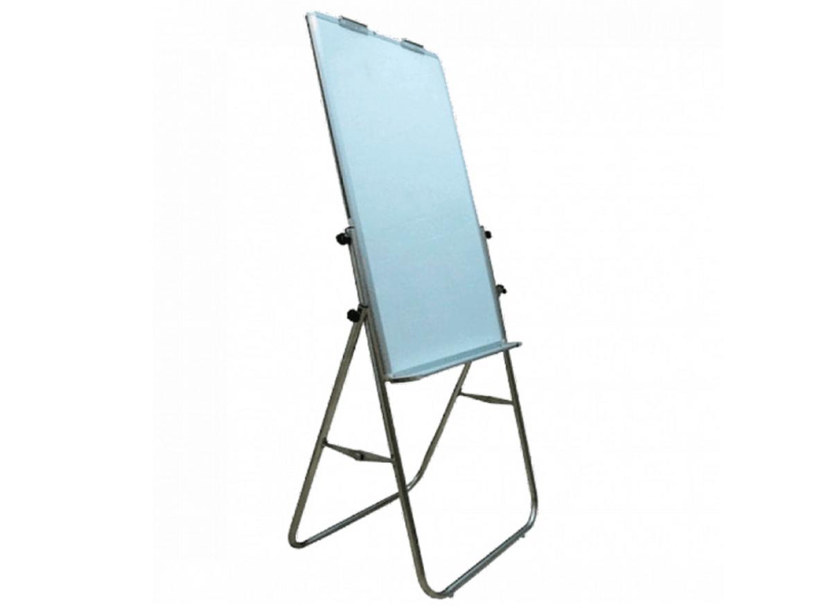 Tổng quan Bảng Flipchart từ tính, chân inox Bavico 100 x 60cm