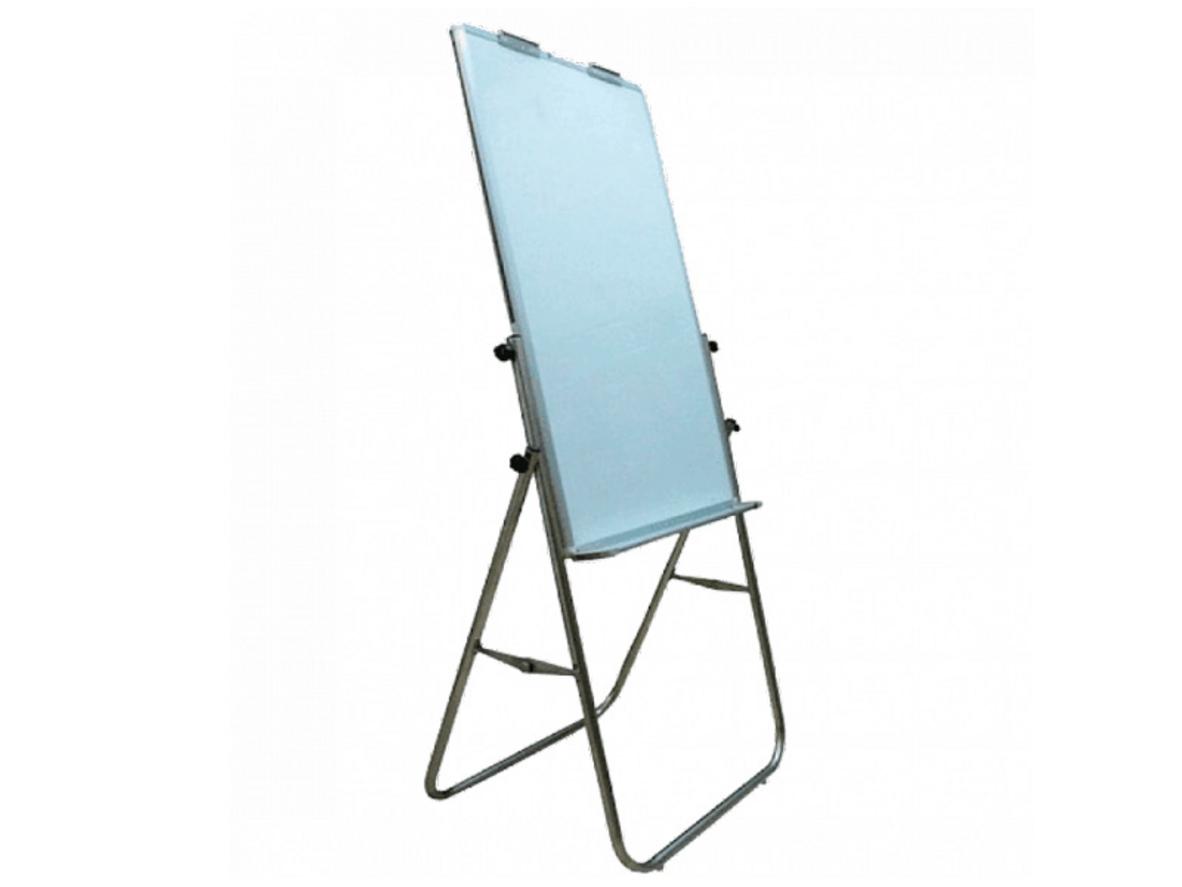 Tổng quan Bảng Flipchart từ tính, chân inox Bavico 120 x 140cm