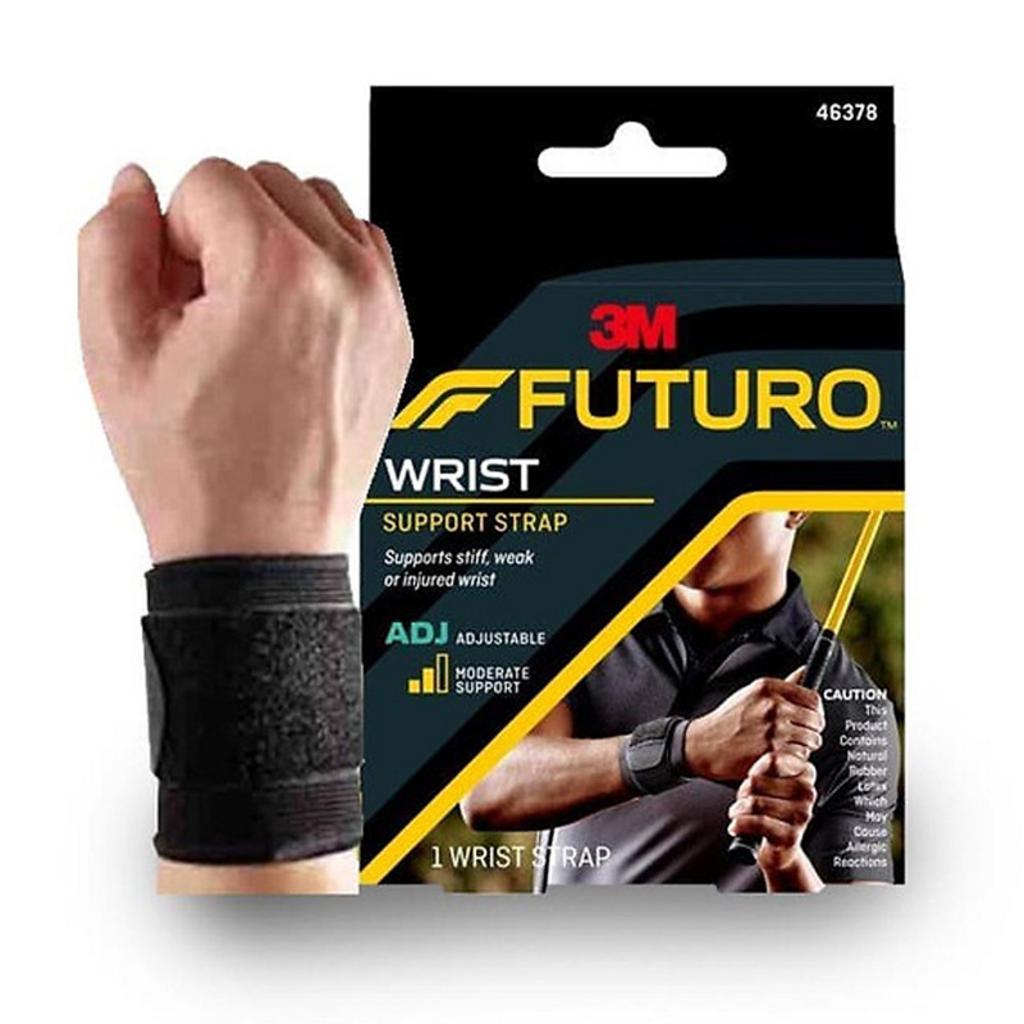 Tổng quan Băng hỗ trợ vùng cổ tay 3M Futuro 46378ENR màu đen