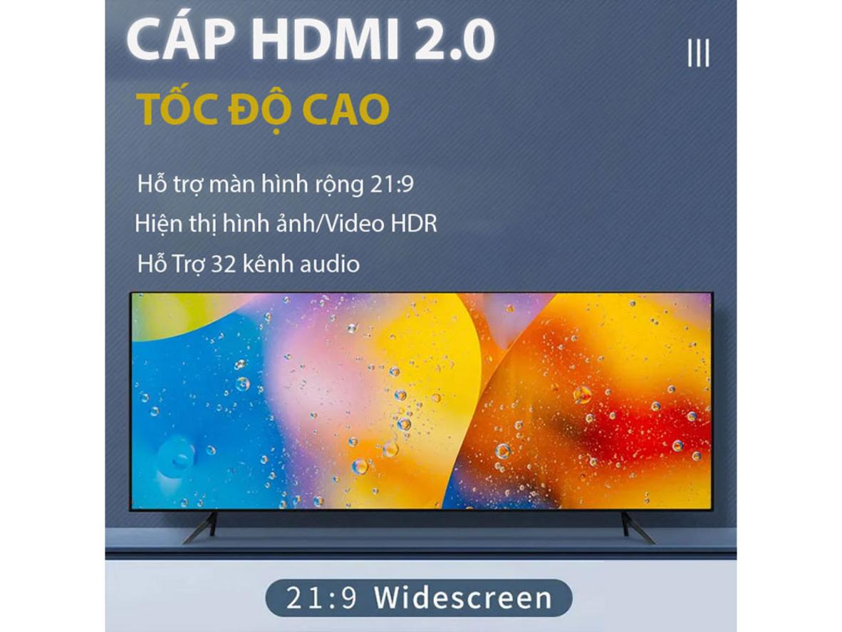 4K mượt mà, HDR và 3D hỗ trợ