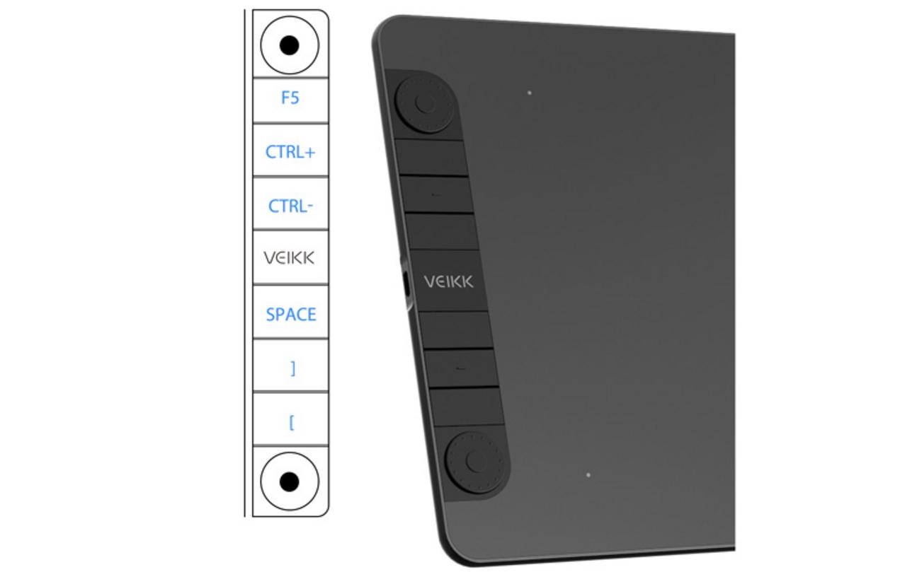 Tổng quan Bảng vẽ điện tử Veikk VK1060 Pro