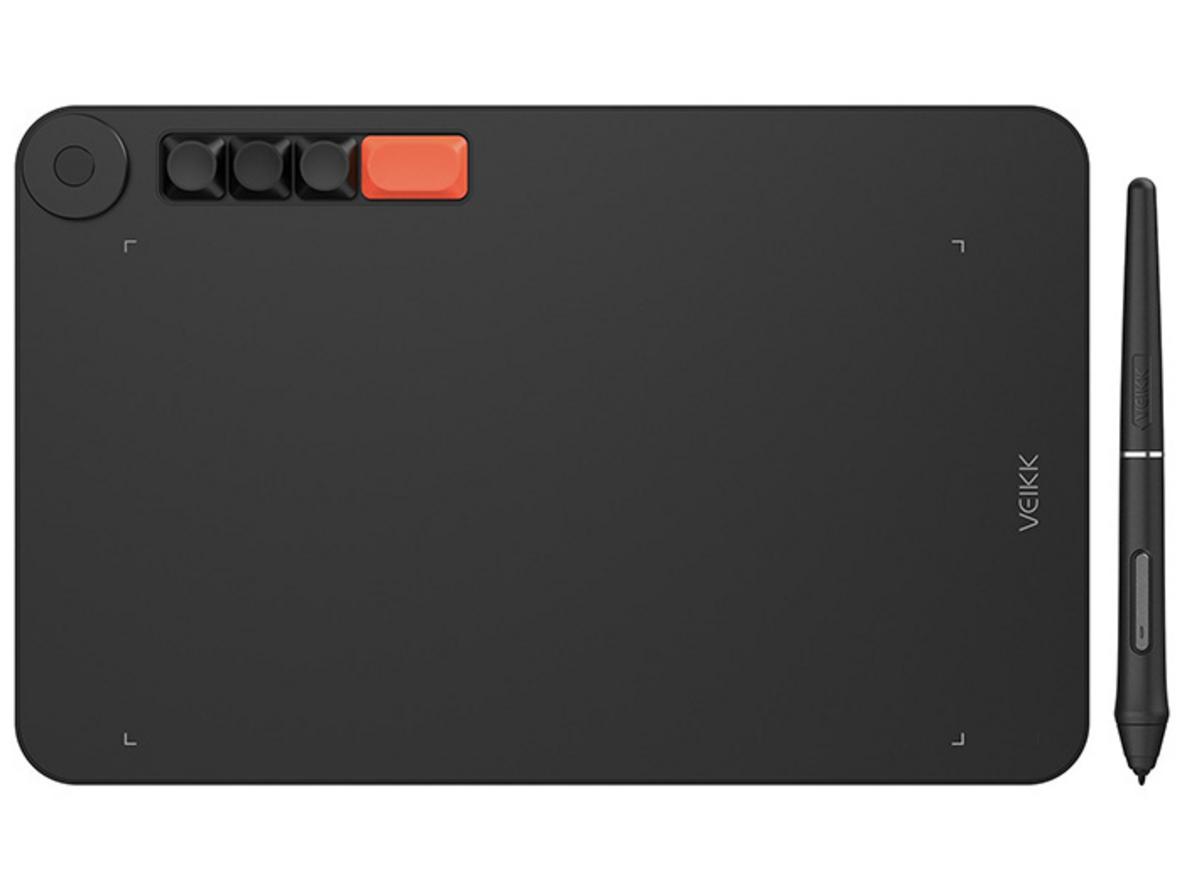 Tổng quan Bảng vẽ đồ họa VEIKK Voila L Android cảm ứng nghiêng