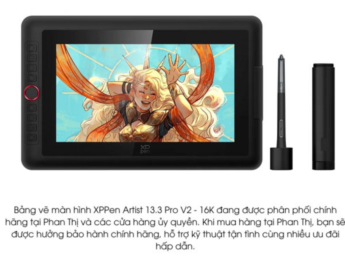 Tổng quan Bảng vẽ màn hình XP-Pen Artist 13.3 Pro V2 16K