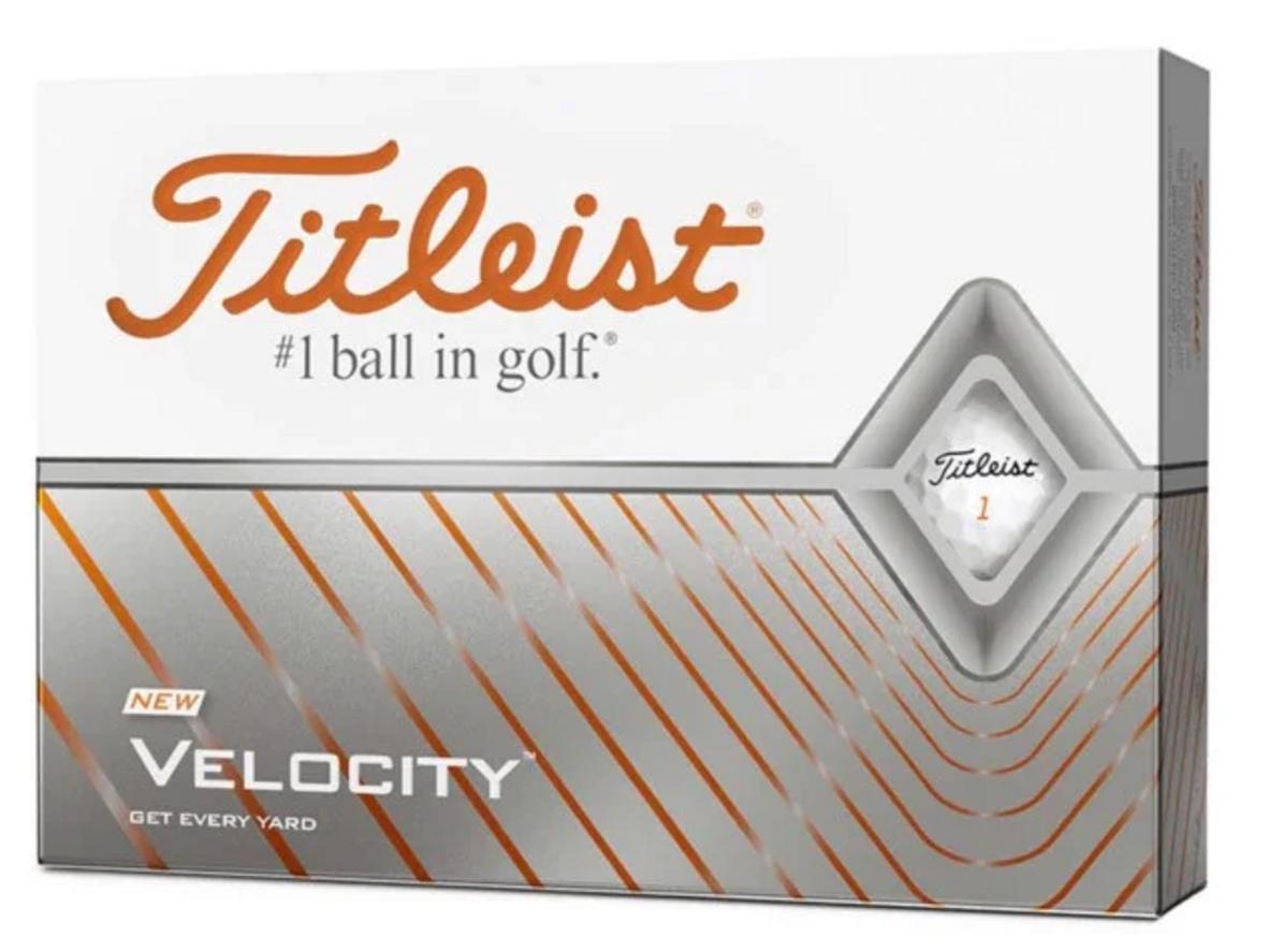 Tổng quan Banh Titleist Velocity 20 T8025S - Hộp 12 quả