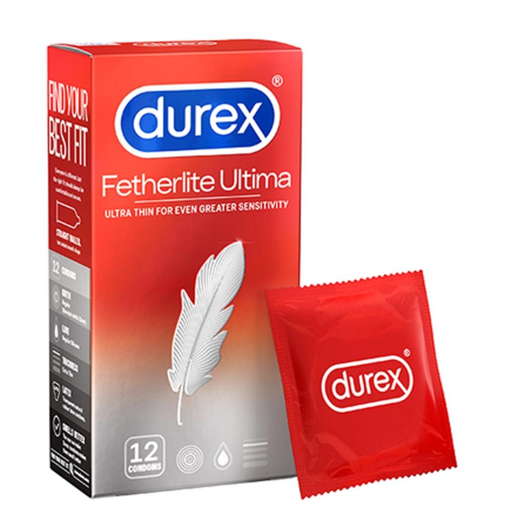 Tổng quan Bao cao su siêu mỏng Durex Fetherlite Ultima