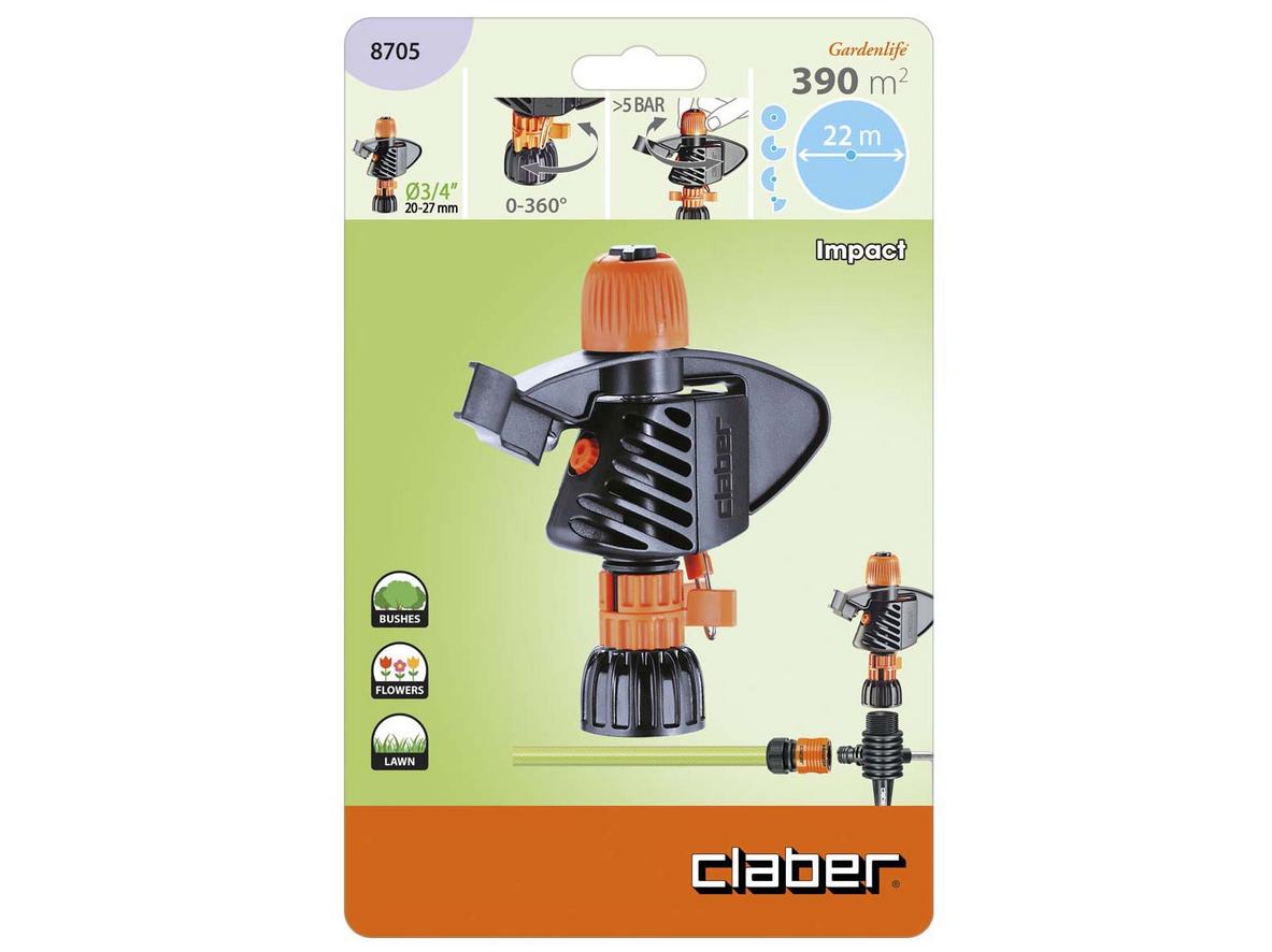Tổng quan Béc tưới cây phun mưa Claber 8705