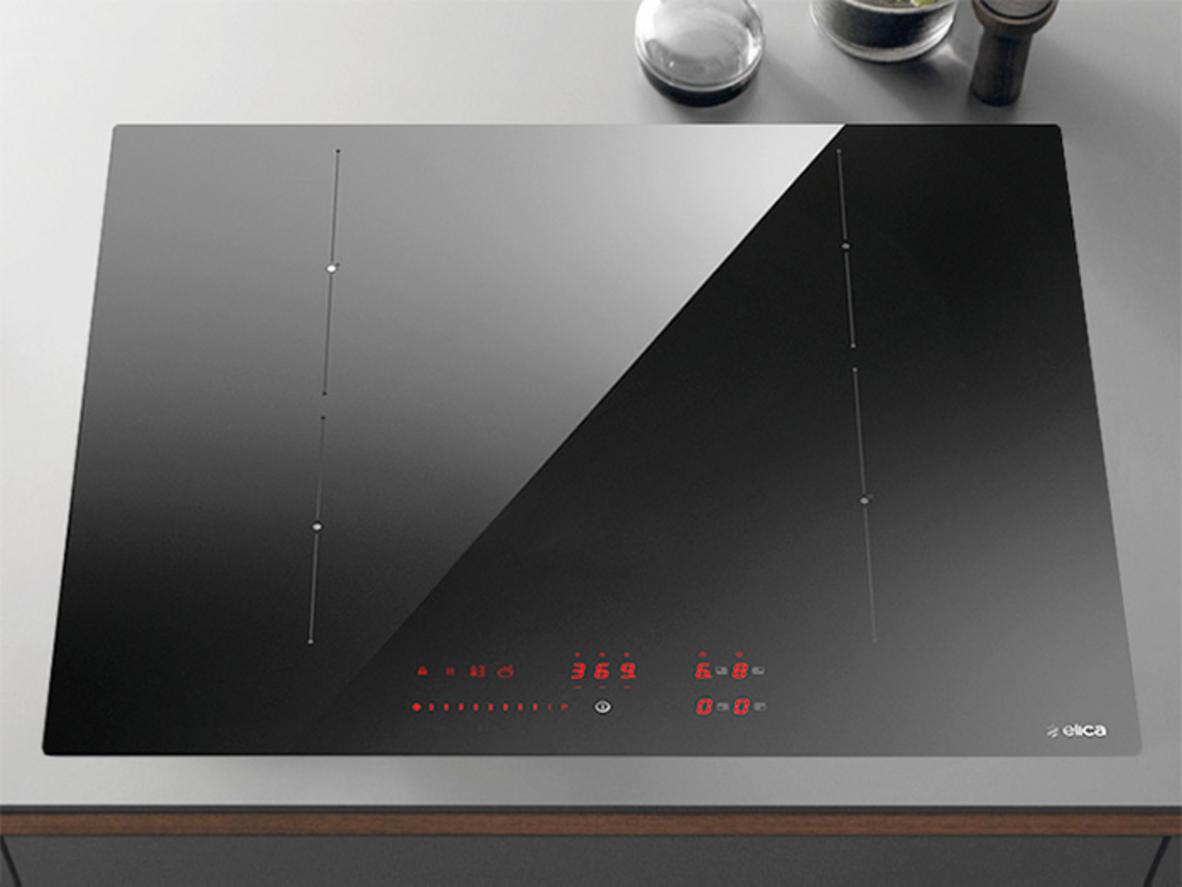 Tổng quan Bếp điện từ 4 vùng nấu Elica Ratio 604 BL
